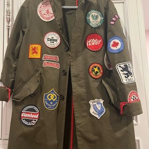 Dsquared2 size 44 All over patch jacket